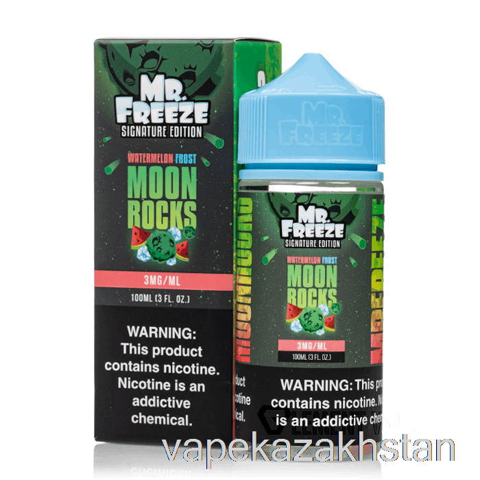 Vape Kazakhstan Moonrocks - Watermelon Frost - Mr Freeze - 100mL 3mg